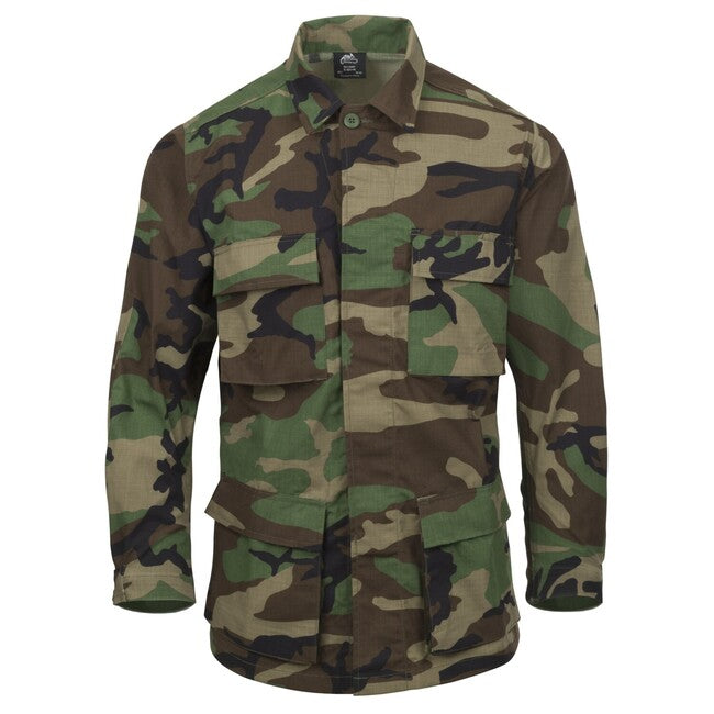 Helikon-Tex BDU bluza PolyCotton Ripstop, US Woodland