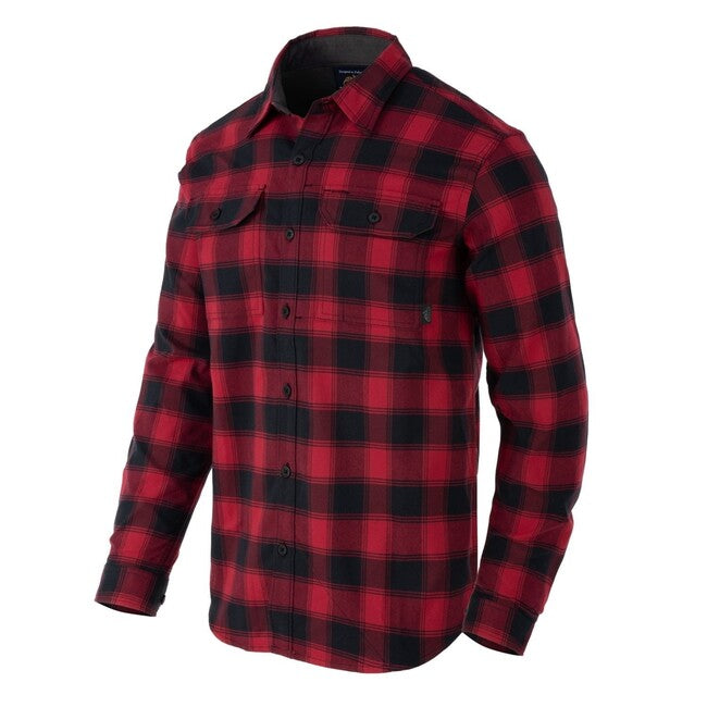 Helikon-Tex GreyMan košulja Coral Crimson Checkered