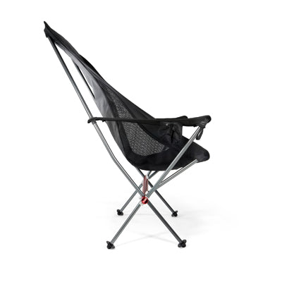 BasicNature Ultralight Relax putna stolica, crna