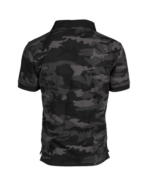 Mil-Tec PREWASH kamuflažna polo majica tamna, dark camo