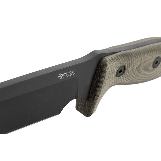 Lionsteel M7B CVG bodež za avanturiste s crnom oštricom