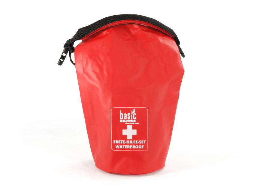 BasicNature First Aid vodonepropusna vrećica za prvu pomoć, crvena, 2 l