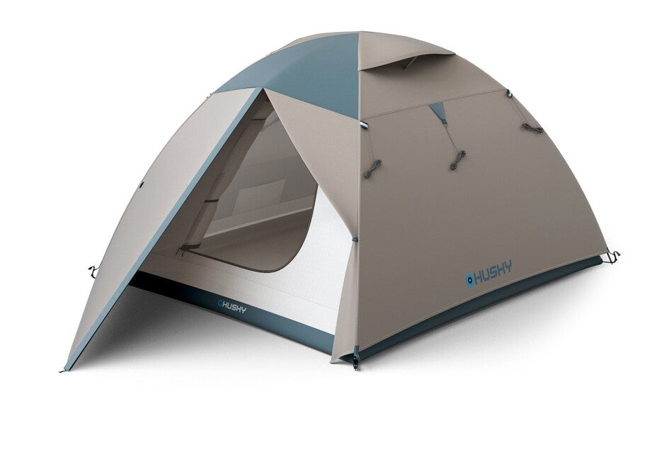 Husky Boyard 4 Classic obiteljski šator za 4 osobe, light grey