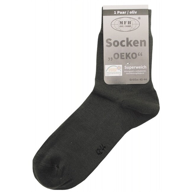 MFH Oeko čarape, OD green