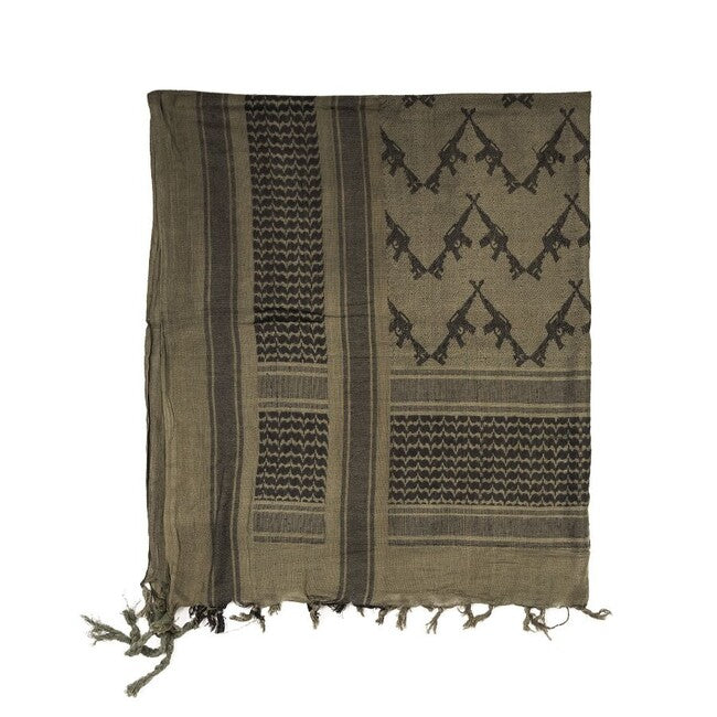 Mil-Tec ŠEMAGH bandana za pušku, maslinasto zelena/crna