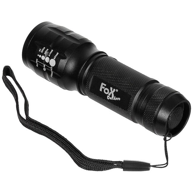 Fox Outdoor mini svjetiljka 3 W, fokusiranje