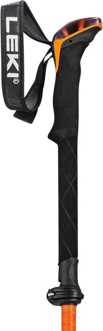 LEKI Sherpa FX Carbon Strong treking palice, narančasta-denim plava, 120 - 140 cm