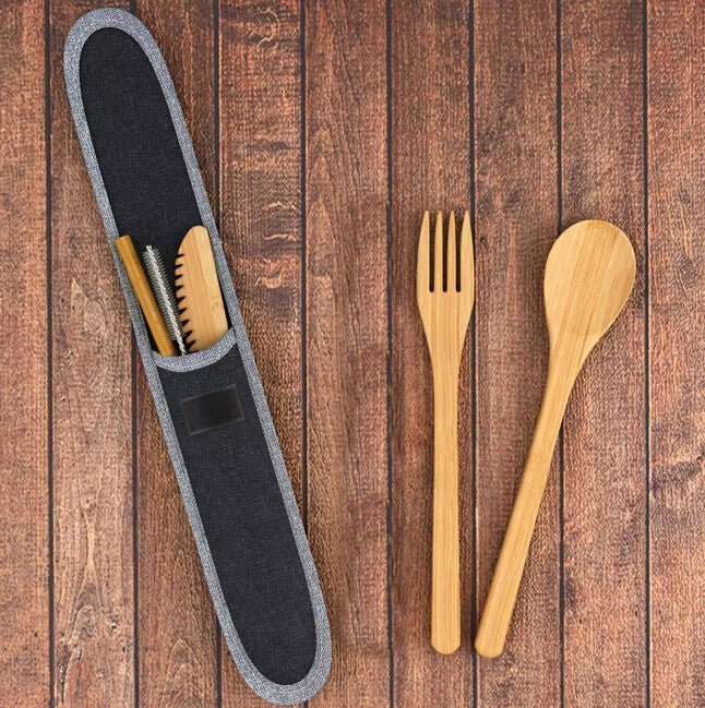 Origin Outdoors Bamboo set pribora