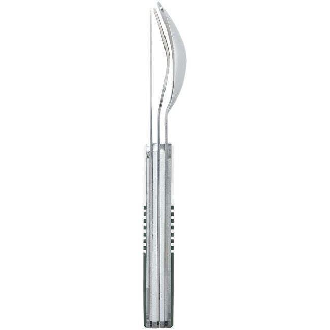 AKINOD Magnetski putni set pribora, green mariniere-mirror finish