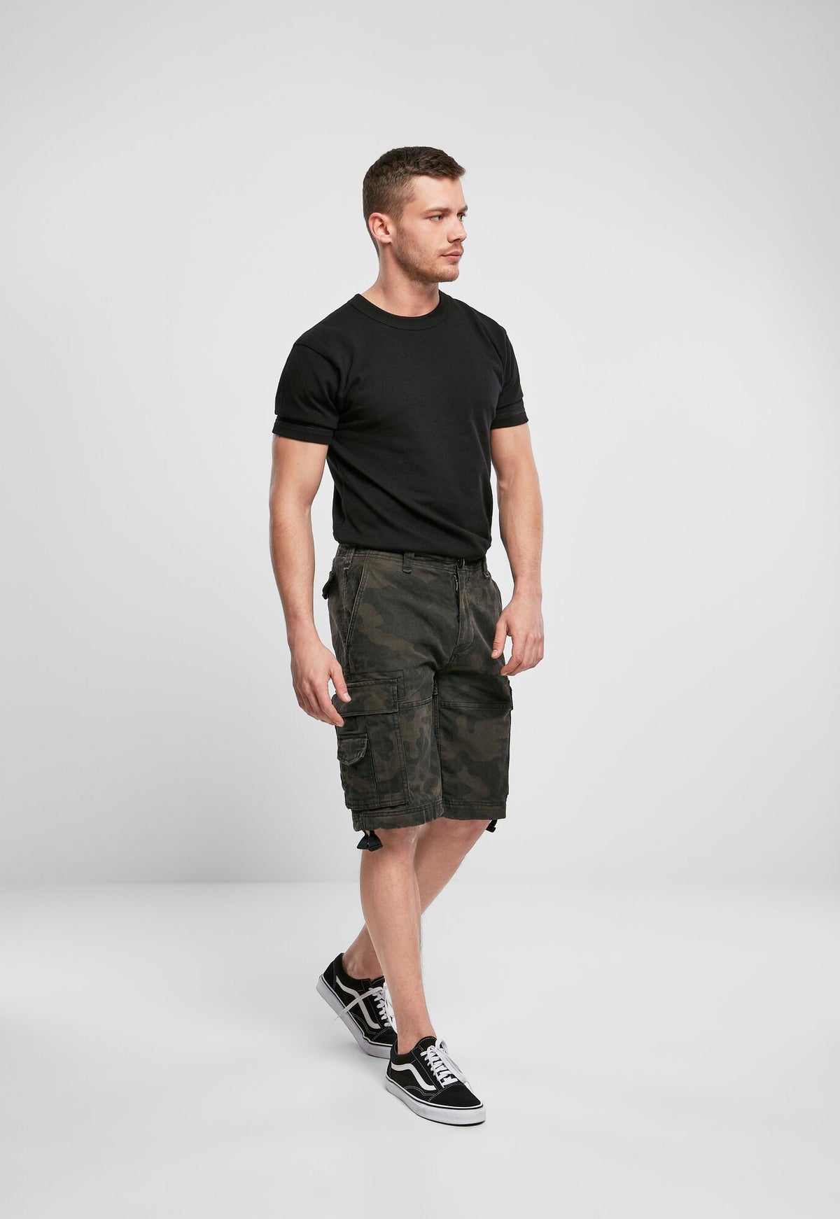Brandit Vintage kraťasy, darkcamo