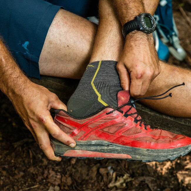 Darn Tough Hiker 1/4 Midweight planinarske čarape s amortizacijom, Taupe