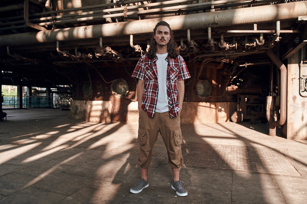 Brandit Urban Legend 3/4 kraťasy, béžová