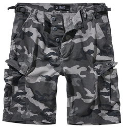 Brandit BDU kratke hlače Ripstop, grey camo