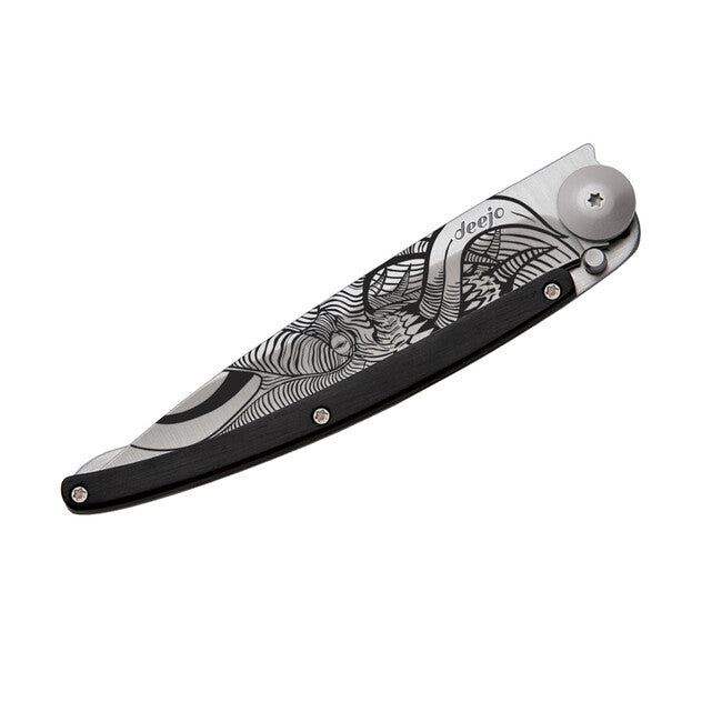 Deejo Fantasy Demon sklopivi nož ebony wood