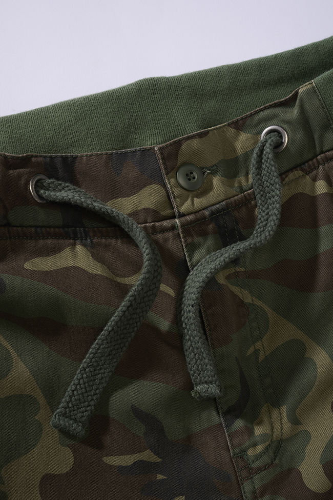 Brandit Packham Vintage kraťasy, woodland