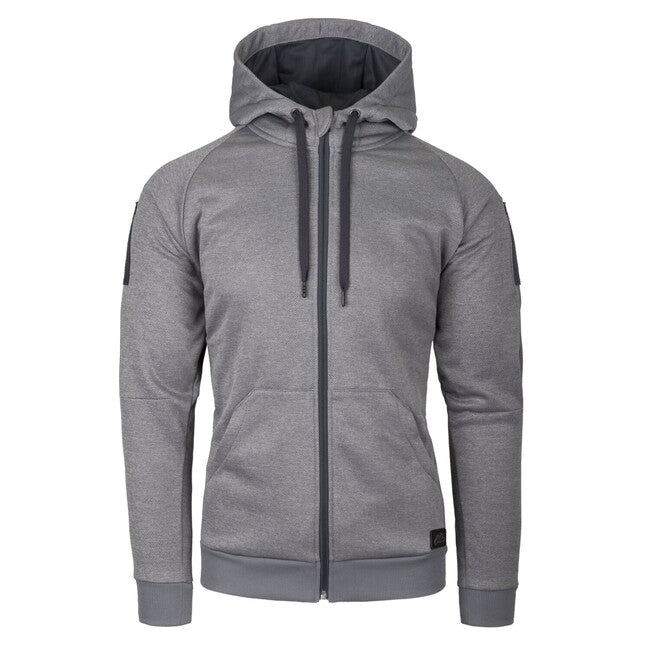 Helikon-Tex URBAN TACTICAL HOODIE pulover (FullZip), crni
