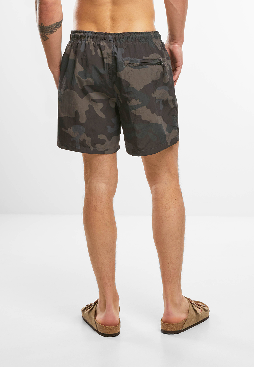 Brandit Swimshort Basic pánske plavky, darkcamo