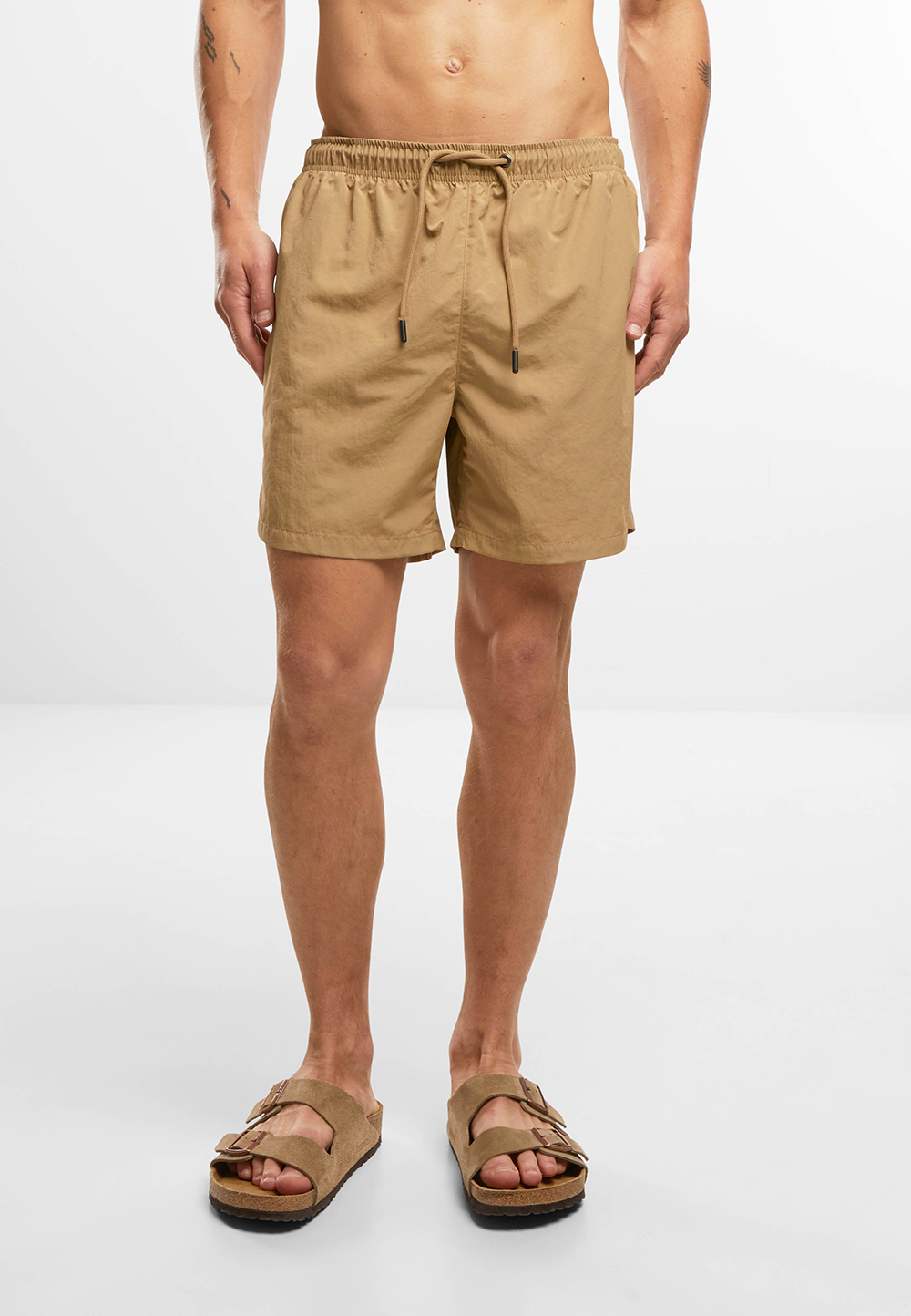 Brandit Swimshort Basic pánske plavky, camel