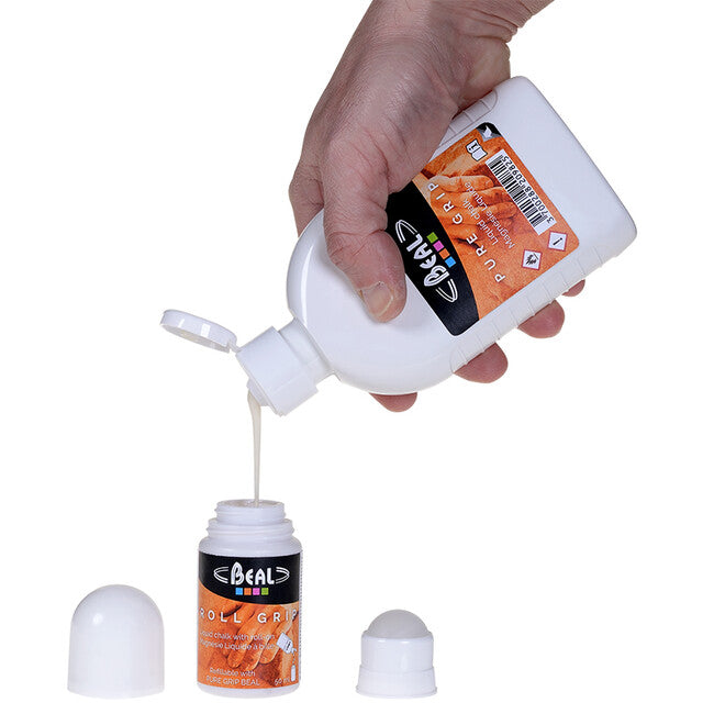 Beal Roll Grip magnezijevo tekuće s aplikacijskom kuglom, 50 ml