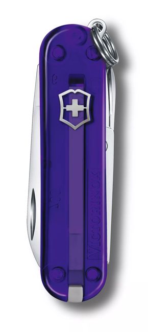 Victorinox Classic SD džepni nož Transparent, ljubičasti