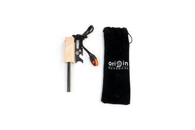 Origin Outdoors Firesteel kresivo 2 u 1, smeđe