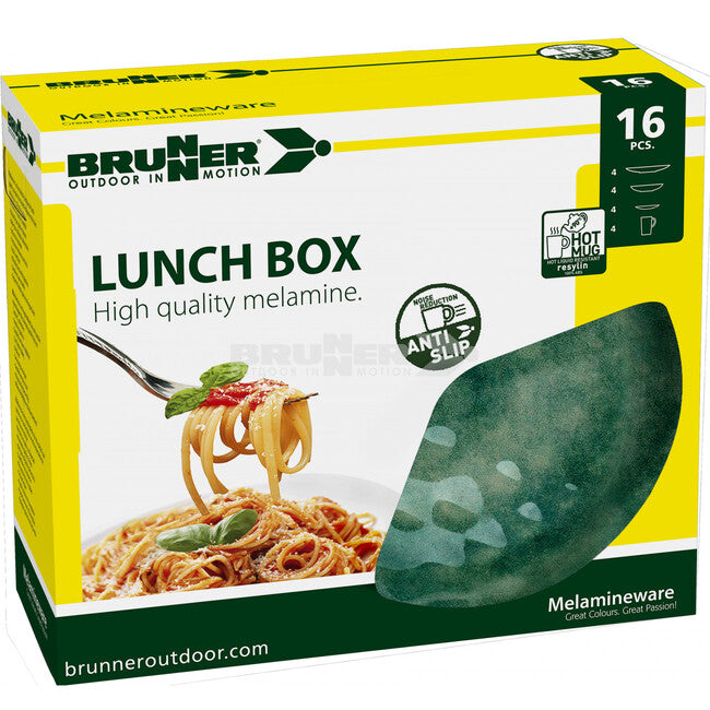 Brunner Lunch Box Venetian set kamping posuđa, zeleni