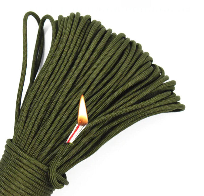 Origin Outdoors Lighter Paracord 4in1 30 m, maslinasto zeleni