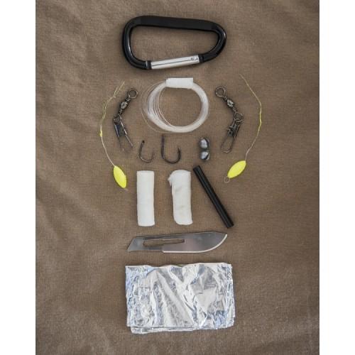 Mil-Tec paracord set za preživljavanje, maslinasto zelen, mali