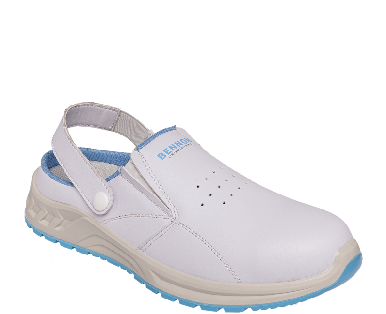 BENNON WHITE OB Slipper radne cipele