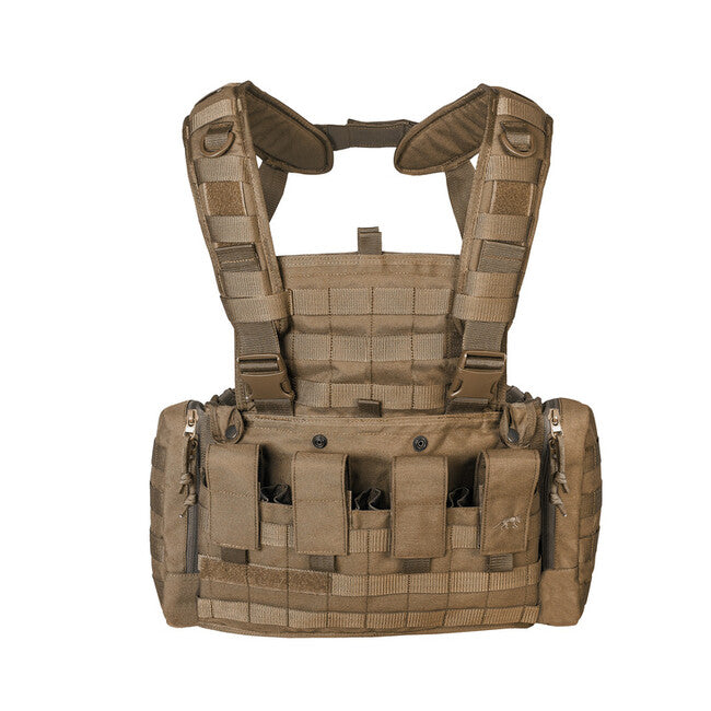 Tasmanian Tiger RIG MKII chest rig s bočnim džepovima, Coyote