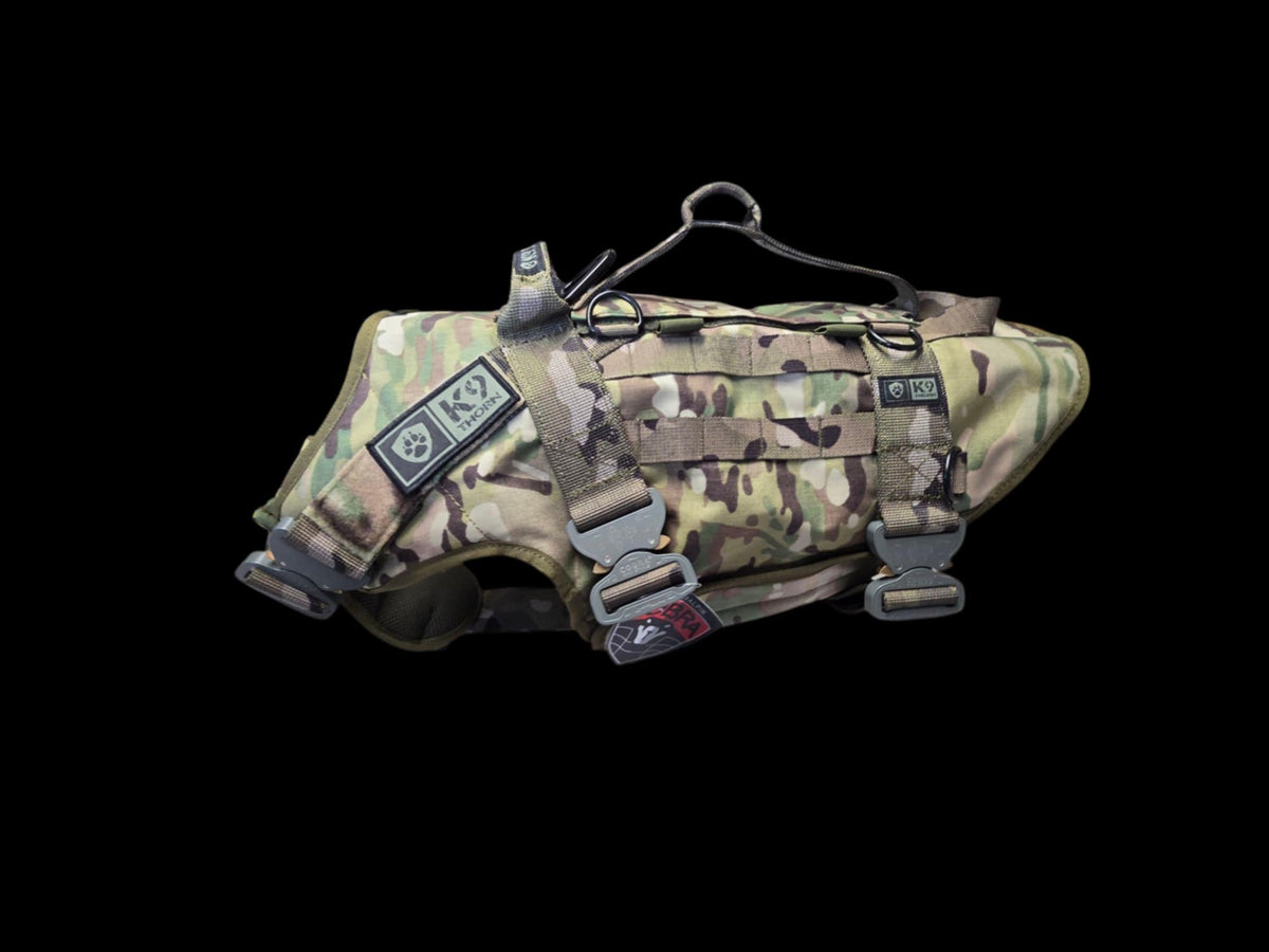K9 Thorn taktický postroj Cordura, multicam, M