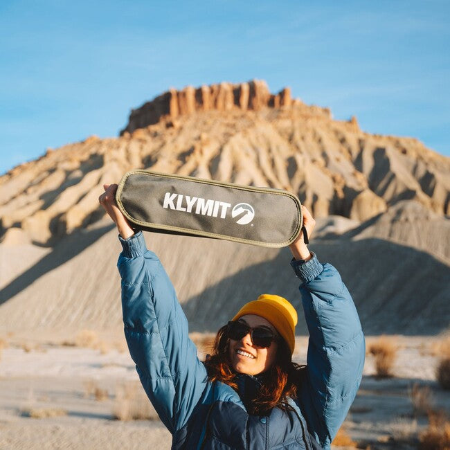 Klymit Ridgeline kamping stolica, siva