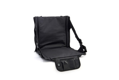 Origin Outdoors kompaktno grijano sjedalo, crno