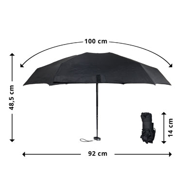 Origin Outdoors Piko kišobran, crn