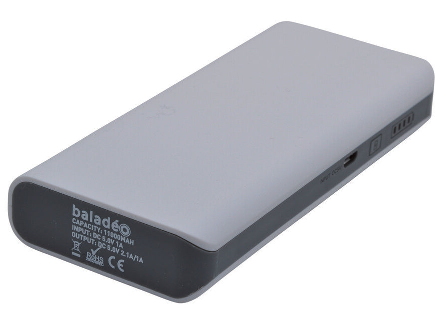 Baladeo PLR905 powerbank S11000 2x USB, bijela