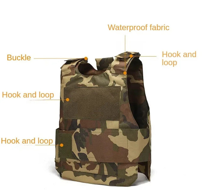 DRAGOWA Tactical Blackhawk taktički prsluk, crni