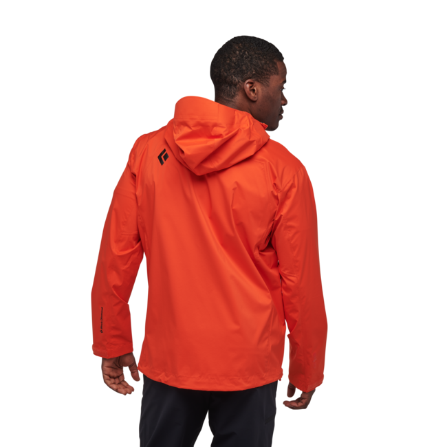 Black Diamond Stormline Stretch Rain Shell nepromočiva muška jakna, octane