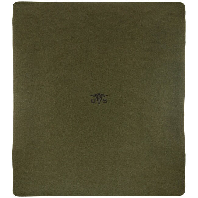 MFH Medical deka američka, zelena, cca 225 x 155 cm