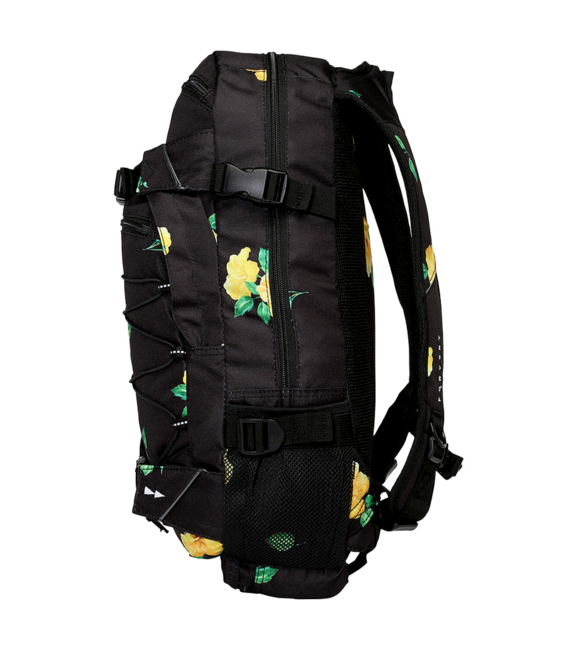 Forvert Louis ruksak Allover 20L, crni hibiscus