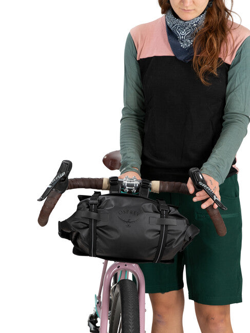 OSPREY ESCAPIST HANDLEBAR BAG torbica na upravljač bicikla LARGE, crna