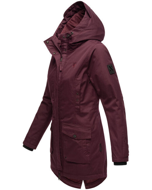 Navahoo BRINJAA ženska softshell prijelazna jakna, Wine
