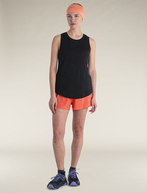 Icebreaker Cool Lite Sphere III Merino ženska majica bez rukava 125, crna