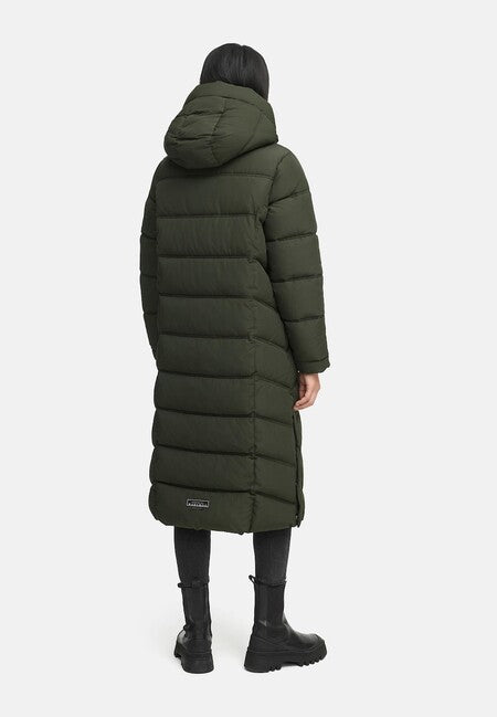 Navahoo ENGELSFEDER XIV ženski zimski kaput, dark olive