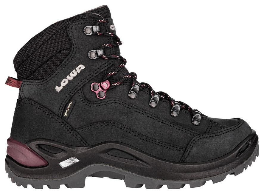 LOWA Renegade GTX Mid Ls ženska obuća za trekking, black/prune