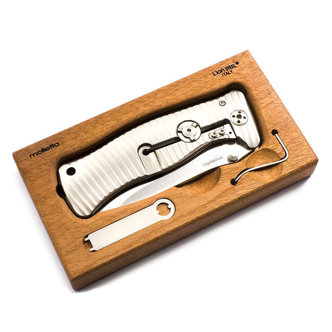 Lionsteel SR2 V džepni nož vrlo robustan s oštricom od čelika Sleipner