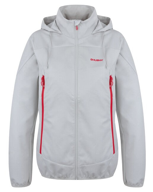 HUSKY Sonny ženska jakna softshell L, svjetlosiva