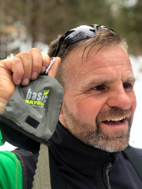 BasicNature Mini Towel ultramekan putni ručnik od mikrovlakna, S, maslinasto zelen