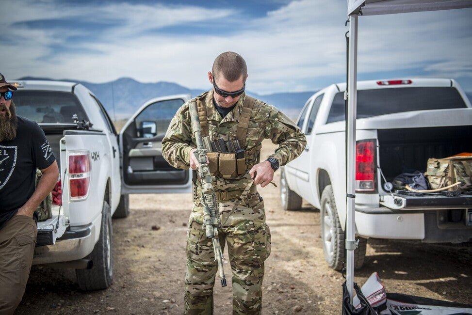 Helikon-Tex COMPETITION MultiGun prsni nosač, MultiCam