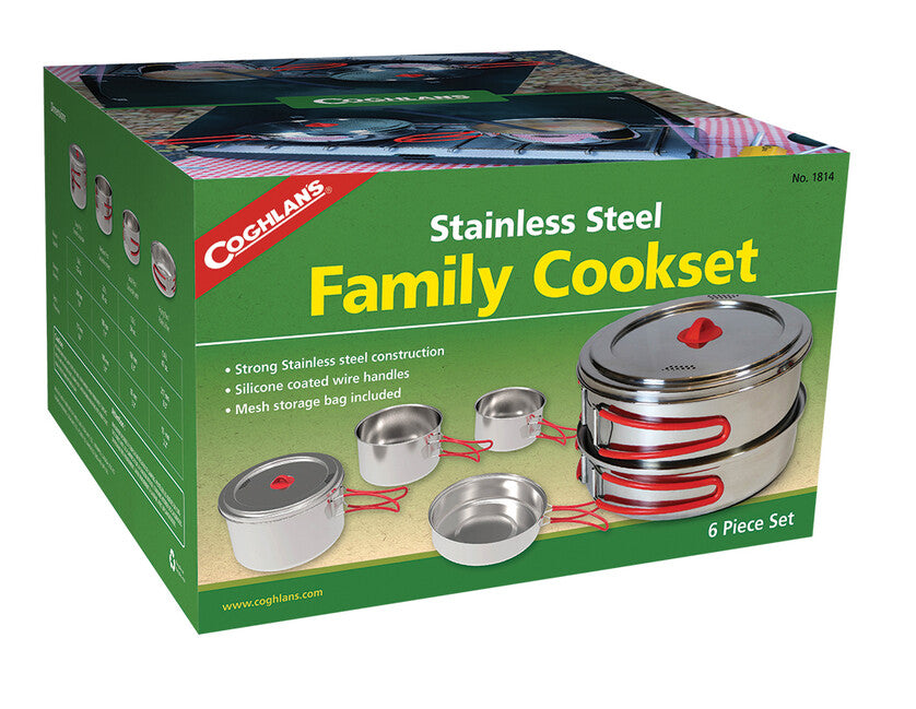 Coghlans Family set posuđa od nehrđajućeg čelika