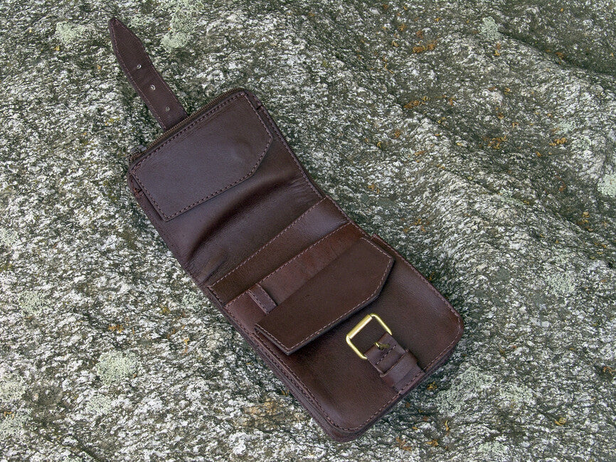 BasicNature Belt Safe pojasna torbica, mokka